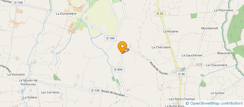localisation de l'entreprise MONSIEUR MAURICE HAMEL  SAVIGNY-LE-VIEUX