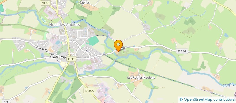 localisation de l'entreprise MONSIEUR MAURICE HAY  NUEIL-LES-AUBIERS