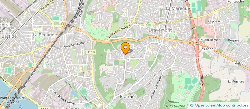 localisation de l'entreprise MONSIEUR MAURICE HENIN  FLOIRAC