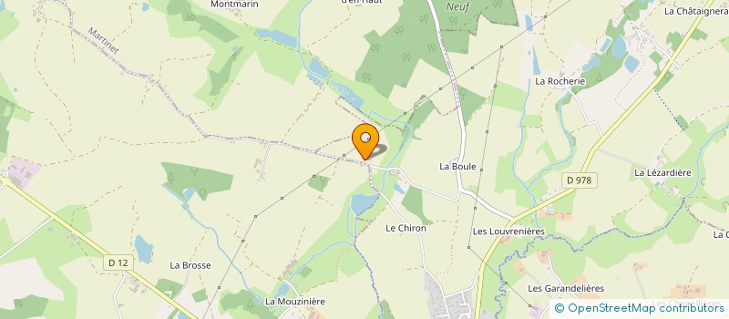 localisation de l'entreprise MONSIEUR MAURICE HERBRETEAU  SAINT-GEORGES-DE-POINTINDOUX