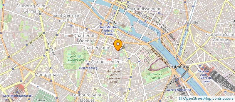 localisation de l'entreprise MONSIEUR MAURICE HOLLINGER à PARIS