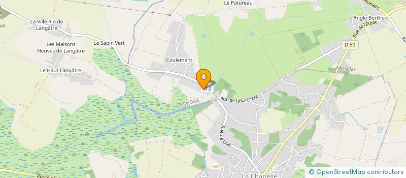 localisation de l'entreprise MONSIEUR MAURICE HUGUET à MISSILLAC