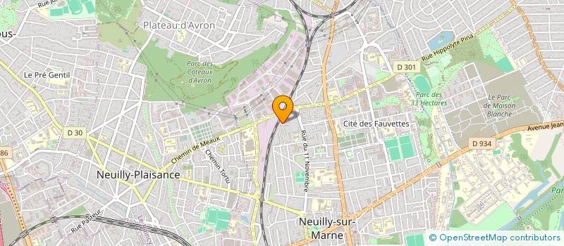 localisation de l'entreprise MONSIEUR MAURICE JACQUES à NEUILLY SUR MARNE