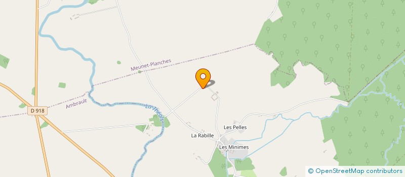 localisation de l'entreprise MONSIEUR MAURICE JACQUET à BOMMIERS