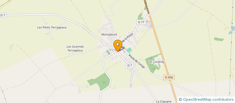 localisation de l'entreprise MONSIEUR MAURICE JANVIER à VINEUIL