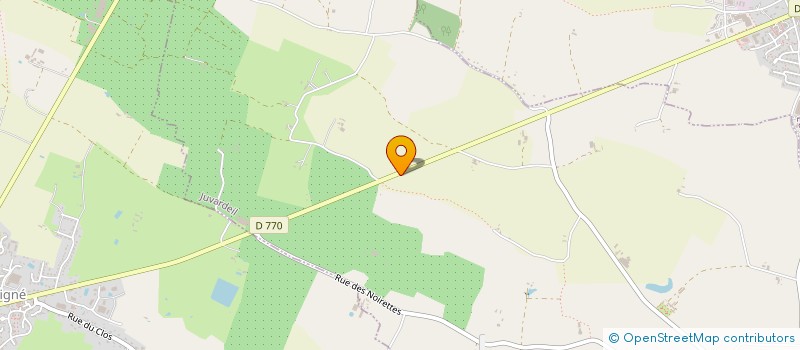 localisation de l'entreprise MONSIEUR MAURICE JARRY  JUVARDEIL