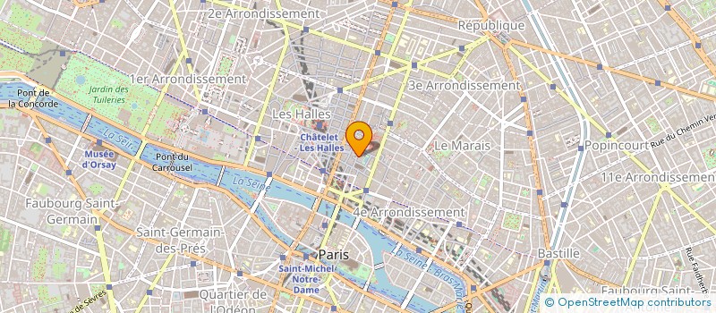 localisation de l'entreprise MONSIEUR MAURICE JOUDAL à PARIS