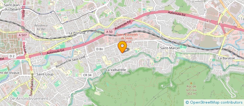 localisation de l'entreprise MONSIEUR MAURICE JULLIE à MARSEILLE