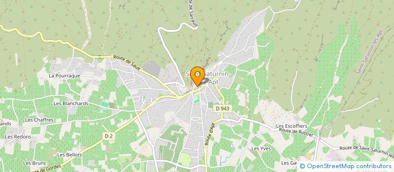 localisation de l'entreprise MONSIEUR MAURICE JULLIEN à SAINT-SATURNIN-LES-APT