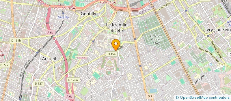 localisation de l'entreprise MONSIEUR MAURICE KAMMOUN à LE KREMLIN-BICETRE