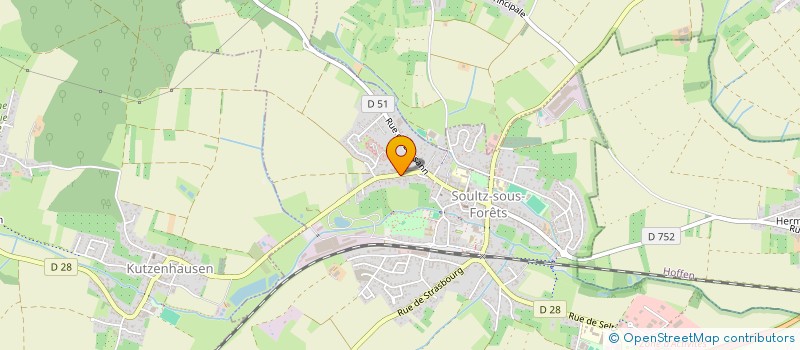 localisation de l'entreprise MONSIEUR MAURICE KAUTZMANN  SOULTZ-SOUS-FORETS