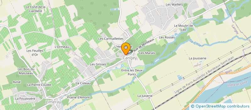 localisation de l'entreprise MONSIEUR MAURICE KRAUCH  CANGEY