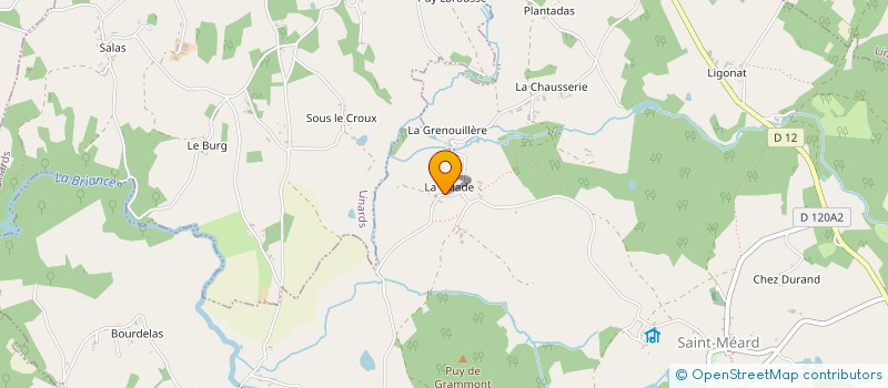 localisation de l'entreprise MONSIEUR MAURICE LABONNE  SAINT-MEARD