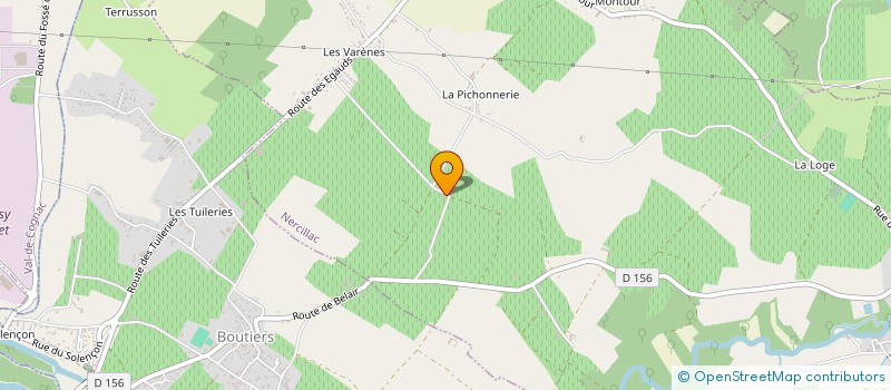 localisation de l'entreprise MONSIEUR MAURICE LACHAISE à SIGOGNE