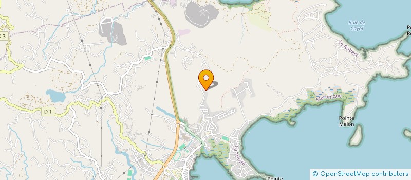 localisation de l'entreprise MONSIEUR MAURICE LAGIN  LE ROBERT