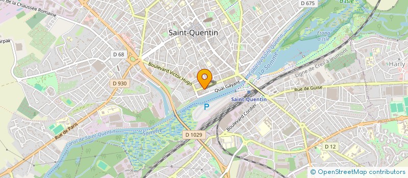 localisation de l'entreprise MONSIEUR MAURICE LAIK à SAINT-QUENTIN