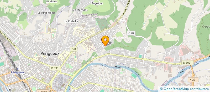 localisation de l'entreprise MONSIEUR MAURICE LALANDE  TRELISSAC