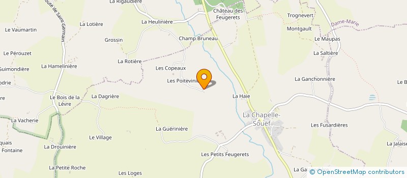 localisation de l'entreprise MONSIEUR MAURICE LALLIER à BELLOU-LE-TRICHARD