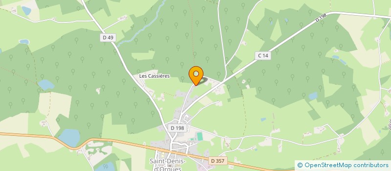 localisation de l'entreprise MONSIEUR MAURICE LANDRY  AVESSE