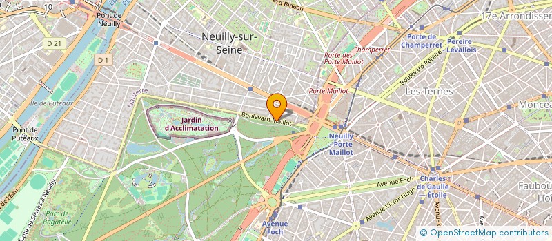 localisation de l'entreprise MONSIEUR MAURICE LANG à NEUILLY-SUR-SEINE