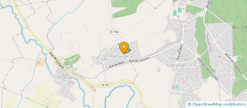 localisation de l'entreprise MONSIEUR MAURICE LANG  FLETRANGE