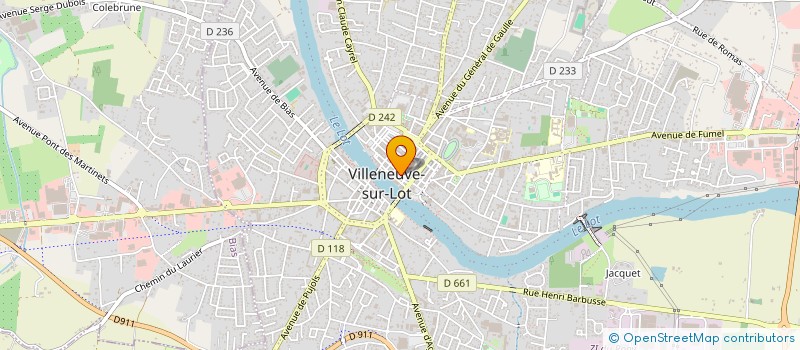 localisation de l'entreprise MONSIEUR MAURICE LANG  VILLENEUVE-SUR-LOT