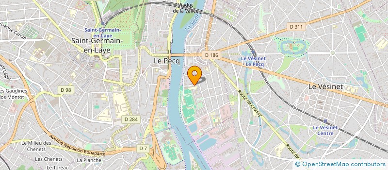 localisation de l'entreprise MONSIEUR MAURICE LARCANCHE  LE PECQ