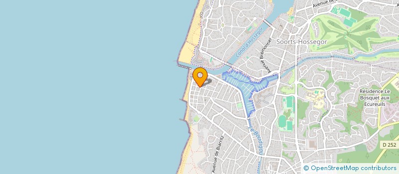 localisation de l'entreprise MONSIEUR MAURICE LATASTE  CAPBRETON