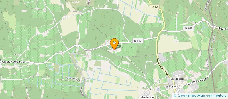 localisation de l'entreprise MONSIEUR MAURICE LATOUR  MONDRAGON