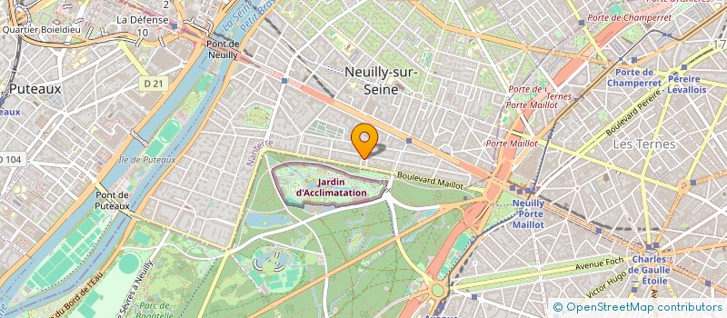 localisation de l'entreprise MONSIEUR MAURICE LAURE à NEUILLY SUR SEINE