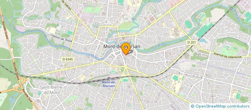 localisation de l'entreprise MONSIEUR MAURICE LAYANI à MONT-DE-MARSAN