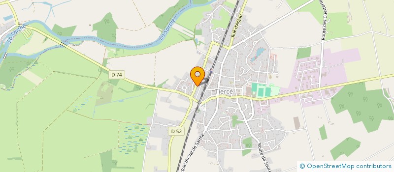 localisation de l'entreprise MONSIEUR MAURICE LE GAC  TIERCE