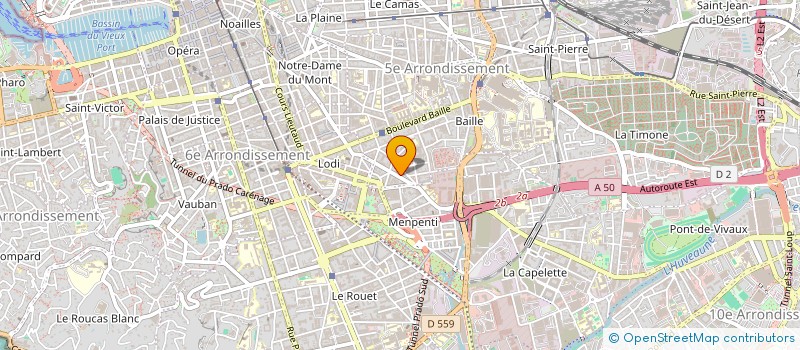 localisation de l'entreprise MONSIEUR MAURICE LEBAN à MARSEILLE