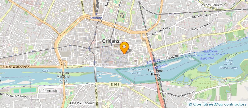 localisation de l'entreprise MONSIEUR MAURICE LECOQ à ORLEANS