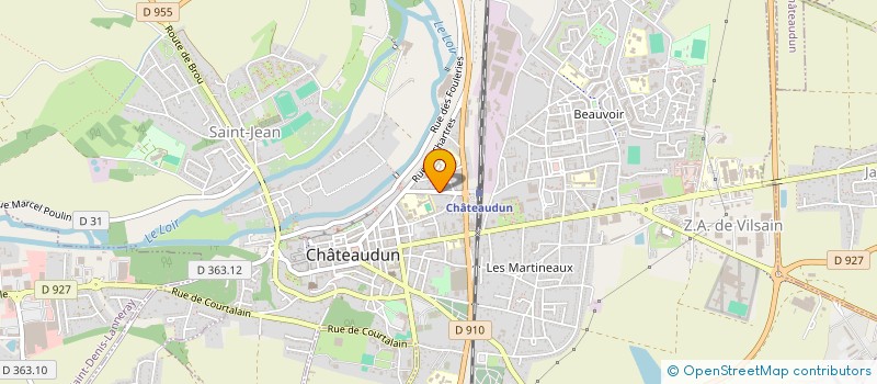 localisation de l'entreprise MONSIEUR MAURICE LECOQ à CHATEAUDUN