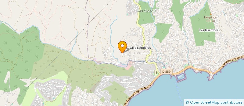 localisation de l'entreprise MONSIEUR MAURICE LEGRAND  ROQUEBRUNE-SUR-ARGENS