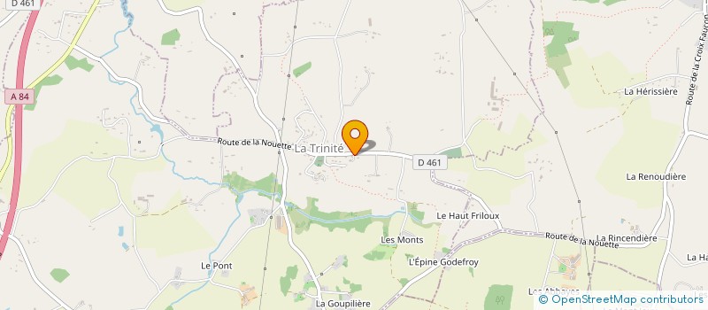 localisation de l'entreprise MONSIEUR MAURICE LEMAITRE  CHAMPREPUS