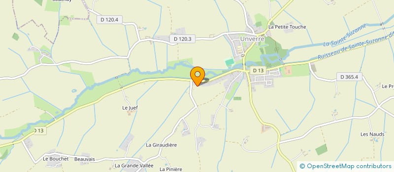 localisation de l'entreprise MONSIEUR MAURICE LESAGE à UNVERRE