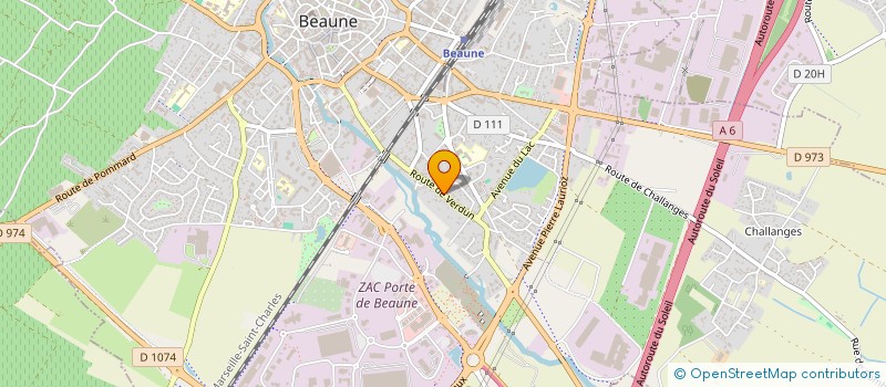 localisation de l'entreprise MONSIEUR MAURICE LESPRIT à BEAUNE