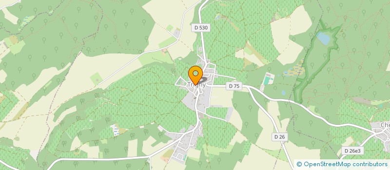 localisation de l'entreprise MONSIEUR MAURICE LEVEQUE  TRIGNY