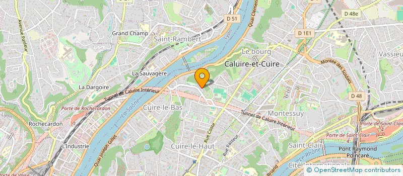 localisation de l'entreprise MONSIEUR MAURICE LEVY à CALUIRE-ET-CUIRE