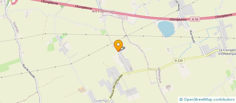 localisation de l'entreprise MONSIEUR MAURICE LIANNE  OFFEKERQUE