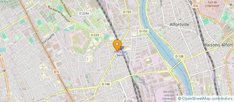 localisation de l'entreprise MONSIEUR MAURICE LIBERMAN  VITRY-SUR-SEINE