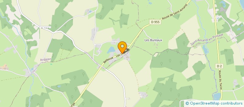 localisation de l'entreprise MONSIEUR MAURICE LIGER  ARQUIAN