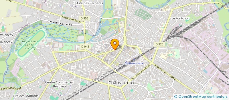 localisation de l'entreprise MONSIEUR MAURICE LISSAC à CHATEAUROUX