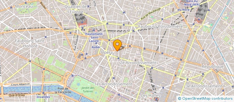 localisation de l'entreprise MONSIEUR MAURICE LOTTE  PARIS