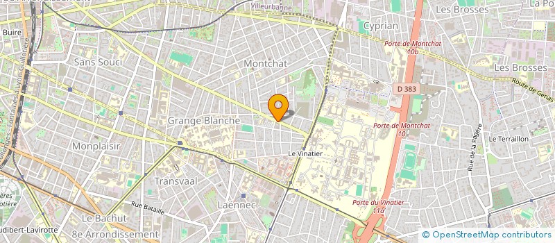 localisation de l'entreprise MONSIEUR MAURICE LOULANGE à LYON