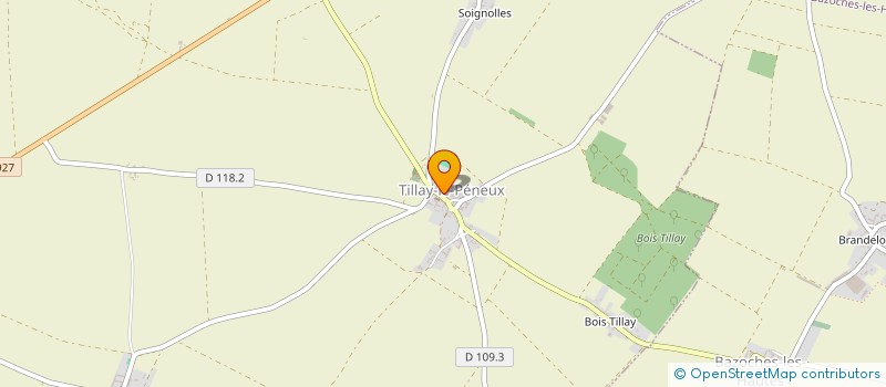 localisation de l'entreprise MONSIEUR MAURICE LOURY à TILLAY-LE-PENEUX