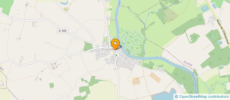 localisation de l'entreprise MONSIEUR MAURICE LUSSON  LES HAUTS-D'ANJOU