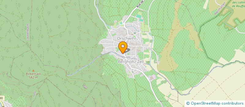 localisation de l'entreprise MONSIEUR MAURICE MAHRER  ORSCHWIHR